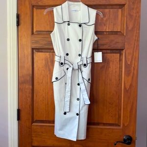 Calvin Klein sleeveless sailor Dress size 6